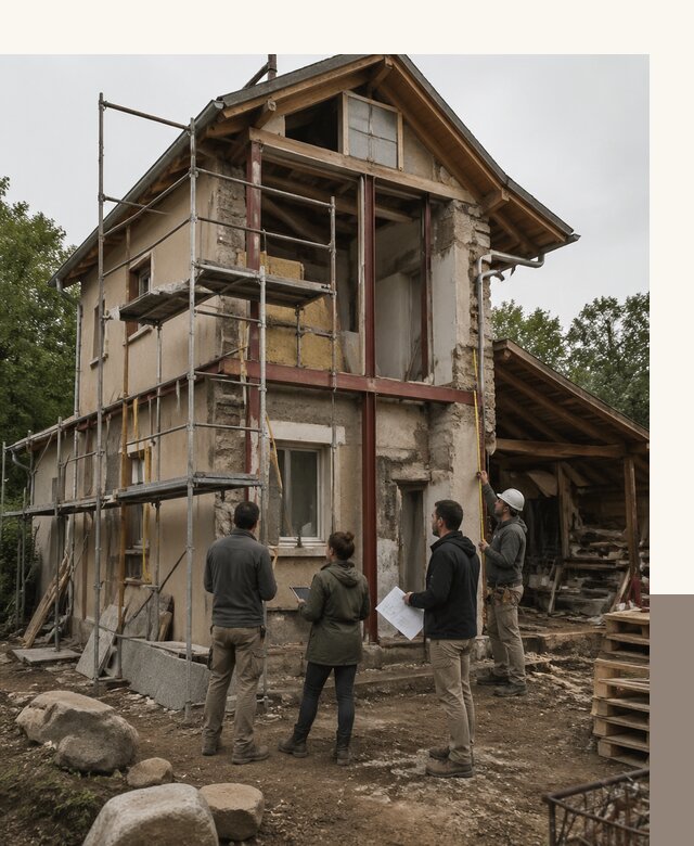 Реконструкция загородного дома под ключ в Городце от бюро