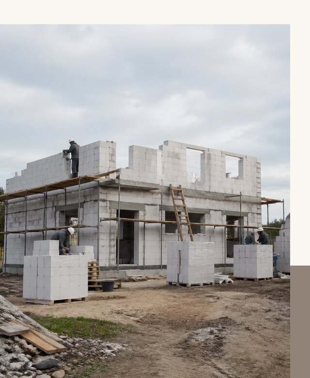 Строительство домов из газобетона в Городце под ключ