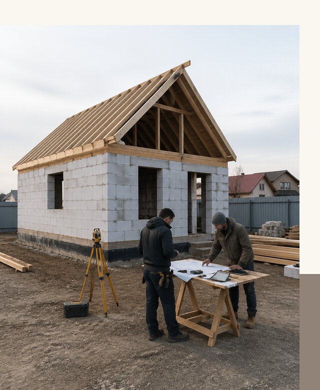 Проекты и строительство домов 5 на 8 под ключ в Городце